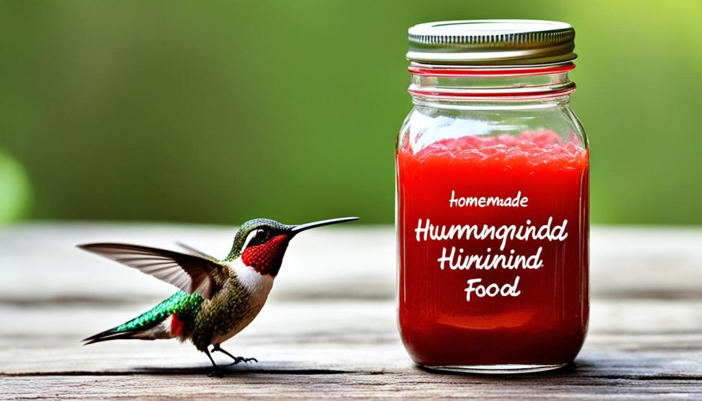 Easy Homemade Hummingbird Food Recipe