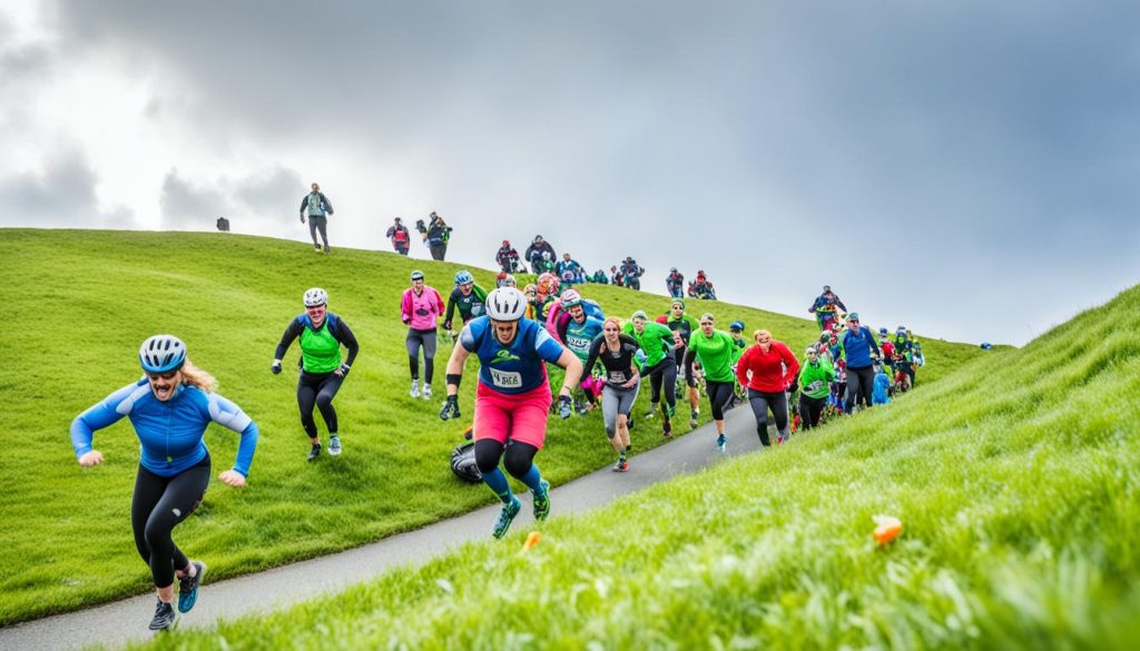 Bizarre Cheese Rolling: A Strange Event in England